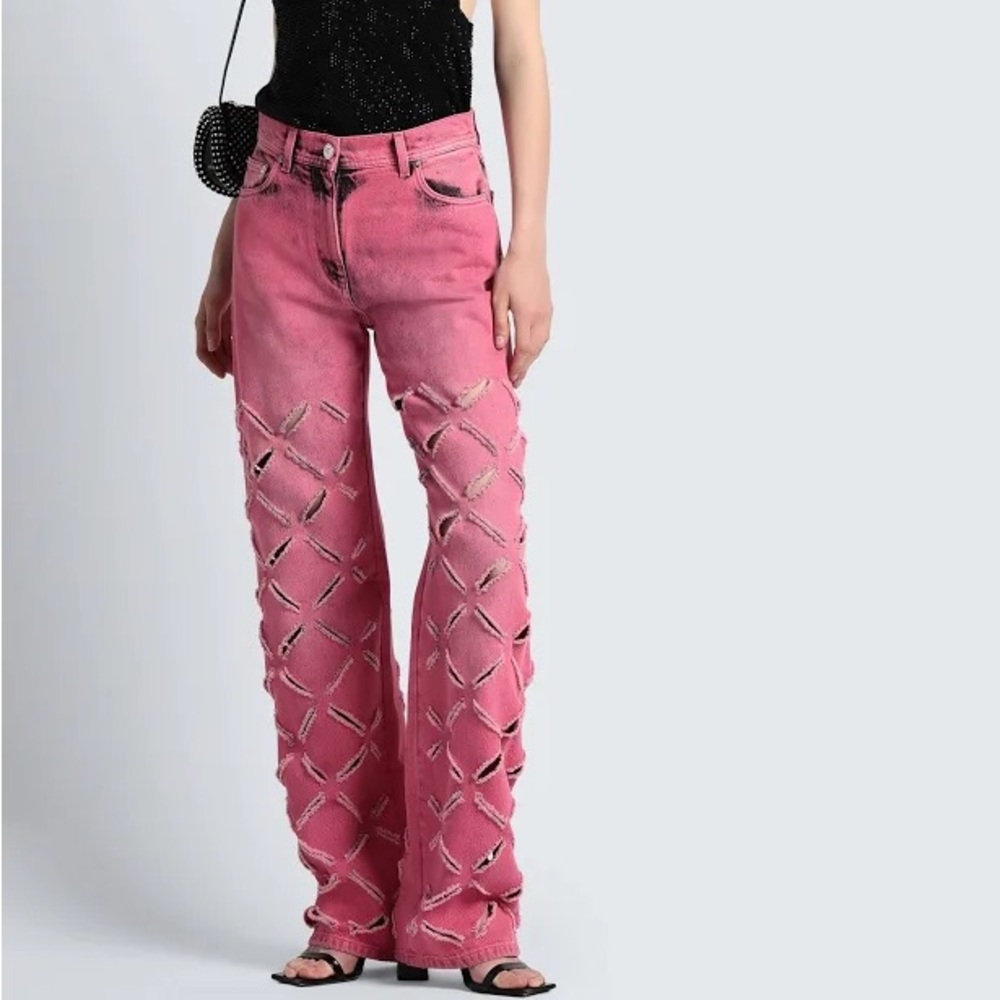 Versace Pink Jeans